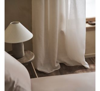 Κουρτίνα με σιρίτι 140x280cm GOFIS HOME  Maisy Beige 507/06 |  Ετοιμες μονοχρωμες κουρτίνες στο espiti