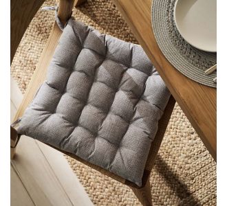 Μαξιλαράκι καρέκλας 40x40cm GOFIS HOME  Hygg Grey 213 |  Μαξιλάρια Καρέκλας στο espiti