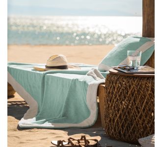 Πετσέτα θαλάσσης 90x170cm GOFIS HOME   Sea Glass / Vanilla 519/ 38 |  Πετσέτες Θαλάσσης στο espiti