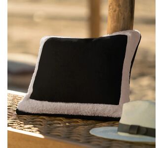 Μαξιλαροθήκη 43X43cm GOFIS HOME   Black Coal / Sand 519/ 14 |  Πετσέτες Θαλάσσης στο espiti