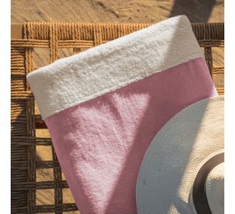 Πετσέτα θαλάσσης 90x170cm GOFIS HOME   Gum Pink  / Vanilla 519/ 23 |  Πετσέτες Θαλάσσης στο espiti
