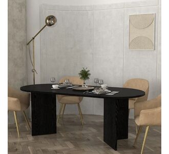 Τραπέζι Cortado Megapap χρώμα sencron black 200x90x74εκ. |  Τραπέζια στο espiti