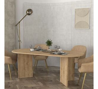 Τραπέζι Cortado Megapap χρώμα sapphire oak 200x90x74εκ. |  Τραπέζια στο espiti