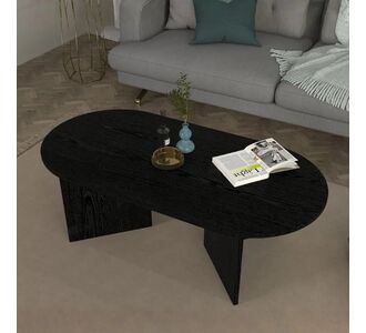 Τραπεζάκι σαλονιού Cortado Megapap χρώμα sencron black 120x60x39,6εκ. |  Τραπεζάκια σαλονιού στο espiti