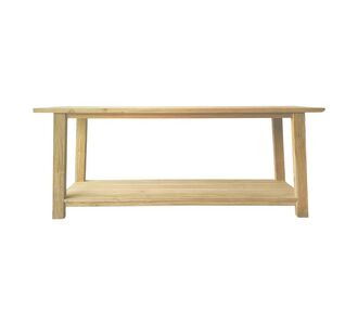 Κονσόλα Decoza pakoworld teak ξύλο σε φυσική απόχρωση 200x40x80εκ |  Συρταριέρες -Κονσόλες στο espiti