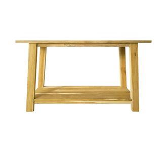Κονσόλα Decoza pakoworld teak ξύλο σε φυσική απόχρωση 140x40x80εκ |  Συρταριέρες -Κονσόλες στο espiti