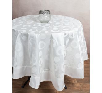 Σατέν ροτόντα 082 (170cm) λευκή 6978000004347 SilkFashion |  Τραπεζομάντηλα στο espiti