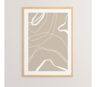 Πίνακας Grito pakoworld με ψηφιακή εκτύπωση και πλαίσιο 33x1.5x48εκ |  Πίνακες στο espiti