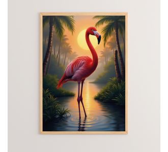 Πίνακας Buka pakoworld με ψηφιακή εκτύπωση και πλαίσιο 33x1.5x48εκ |  Πίνακες στο espiti