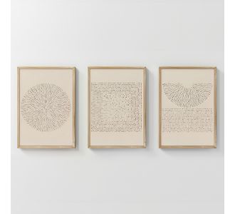 Πίνακας Fouldy  pakoworld τρίπτυχος με ψηφιακή εκτύπωση και πλαίσιο 33x1.5x48εκ |  Πίνακες στο espiti