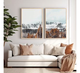 Πίνακας Essen pakoworld δίπτυχος με ψηφιακή εκτύπωση και πλαίσιο 33x1.5x48εκ |  Πίνακες στο espiti