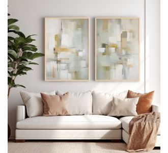 Πίνακας Menaz pakoworld δίπτυχος με ψηφιακή εκτύπωση και πλαίσιο 33x1.5x48εκ |  Πίνακες στο espiti