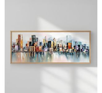 Πίνακας Oganda pakoworld με ψηφιακή εκτύπωση και πλαίσιο 120x2x50εκ |  Πίνακες στο espiti