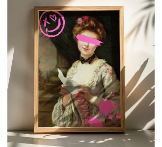 Πίνακας Elenda pakoworld με ψηφιακή εκτύπωση και πλαίσιο 33x1.5x48εκ |  Πίνακες στο espiti