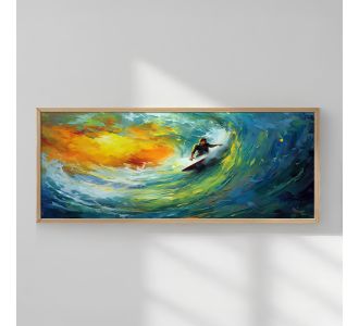 Πίνακας Copal pakoworld με ψηφιακή εκτύπωση και πλαίσιο 120x2x50εκ |  Πίνακες στο espiti