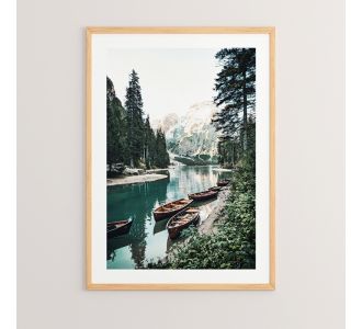 Πίνακας Lake pakoworld με ψηφιακή εκτύπωση και πλαίσιο 33x1.5x48εκ |  Πίνακες στο espiti