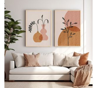 Πίνακας Asren pakoworld δίπτυχος με ψηφιακή εκτύπωση και πλαίσιο 33x1.5x48εκ |  Πίνακες στο espiti