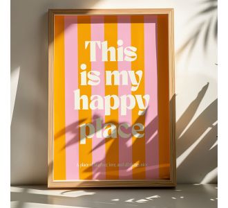 Πίνακας Happo pakoworld με ψηφιακή εκτύπωση και πλαίσιο 33x1.5x48εκ |  Πίνακες στο espiti