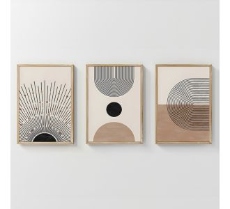 Πίνακας Lagon pakoworld τρίπτυχος με ψηφιακή εκτύπωση και πλαίσιο 33x1.5x48εκ |  Πίνακες στο espiti