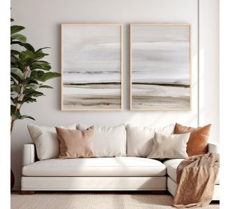 Πίνακας Vervemy pakoworld δίπτυχος με ψηφιακή εκτύπωση και πλαίσιο 33x1.5x48εκ |  Πίνακες στο espiti