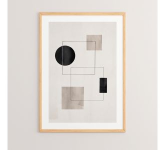 Πίνακας Squnto pakoworld με ψηφιακή εκτύπωση και πλαίσιο 33x1.5x48εκ |  Πίνακες στο espiti