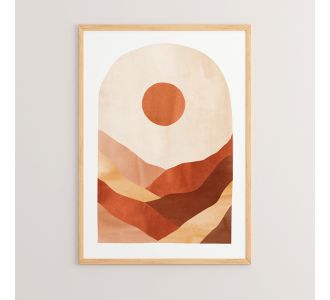 Πίνακας Seby pakoworld με ψηφιακή εκτύπωση και πλαίσιο 33x1.5x48εκ |  Πίνακες στο espiti