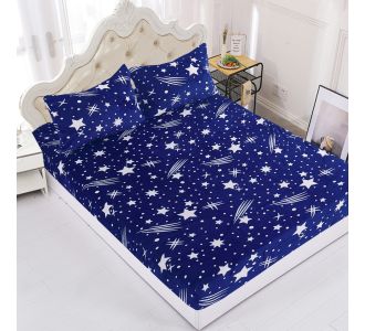 Fleece σεντόνι με λάστιχο και μαξιλαροθήκες (180cm x 200cm + 25cm) σχέδιο 8 5206978082665 SilkFashion |  Σεντόνια Υπέρδιπλα / King Size στο espiti