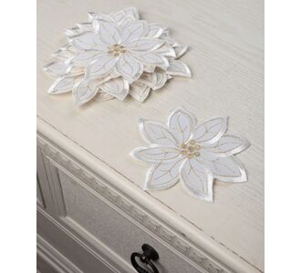 Χριστουγεννιάτικα σουβέρ δωδεκάδα 8240 (12cm) ivory 5206978165078 Array |  Χριστουγεννιάτικα Διακοσμητικά στο espiti
