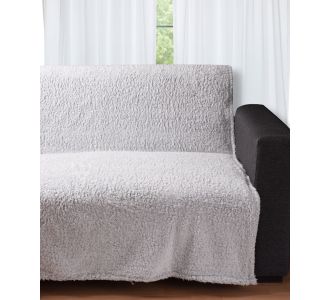 Διακοσμητικό fleece ριχτάρι 033 (150cm x 200cm) silver 5206978075155 SilkFashion |  Ριχτάρια στο espiti