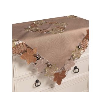 Καρέ 19612 (85cm x 85cm) μπέζ 5206978017247 SilkFashion |  Τραπεζομάντηλα στο espiti