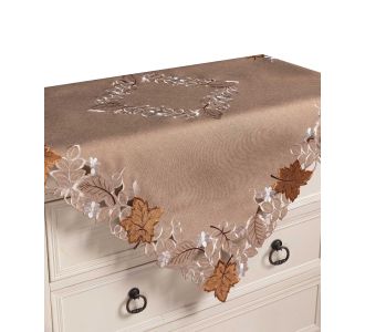 Καρέ 19315 (85cm x 85cm) μπέζ 5206978017285 SilkFashion |  Τραπεζομάντηλα στο espiti