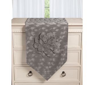 Τραβέρσα 97Β13 (40cm x 180cm) γκρί 5206978166358 SilkFashion |  Τραπεζομάντηλα στο espiti