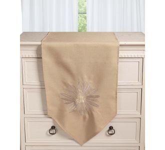 Τραβέρσα 5227 (45cm x 170cm) μπέζ 5206978166471 SilkFashion |  Τραπεζομάντηλα στο espiti