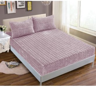 Σεντόνι fleece braid (100cm x 200cm ) λιλά 5206978163555 SilkFashion |  Σεντόνια Υπέρδιπλα / King Size στο espiti