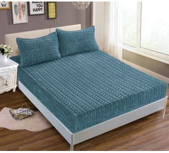 Σεντόνι fleece braid (160cm x 200cm ) ραφ 5206978163517 SilkFashion |  Σεντόνια Υπέρδιπλα / King Size στο espiti