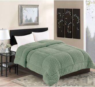 Κουβερτοπάπλωμα braid (240cm x 260cm) πράσινο 5206978163319 SilkFashion |  Κουβερτοπαπλώματα  στο espiti