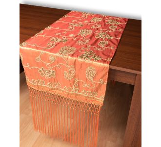 Σατέν τραβέρσα 7710 (50cm x 210cm) πορτοκαλί 5206978166914 SilkFashion |  Τραπεζομάντηλα στο espiti
