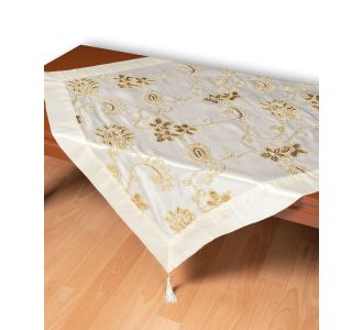 Σατέν καρέ 7710 (80cm x 80cm) ivory 5206978017629 SilkFashion |  Τραπεζομάντηλα στο espiti