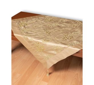 Σατέν καρέ 7710 (80cm x 80cm) χρυσό 5206978017643 SilkFashion |  Τραπεζομάντηλα στο espiti