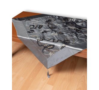 Σατέν καρέ A11 (80cm x 80cm) γκρί   5206978017483 SilkFashion |  Τραπεζομάντηλα στο espiti