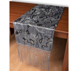 Σατέν τραβέρσα A11 (50cm x 210cm) γκρί   5206978166679 SilkFashion |  Τραπεζομάντηλα στο espiti