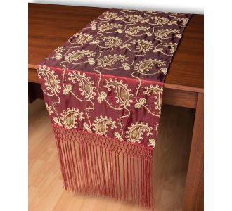 Σατέν τραβέρσα 1028 (50cm x 210cm) μπορντώ   5206978167003 SilkFashion |  Τραπεζομάντηλα στο espiti