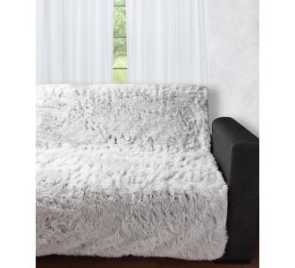 Διακοσμητικό μαλλιαρό ριχτάρι 5336 (145cm x 195cm) δίχρωμο/γκρί βάση 5206978075469 SilkFashion |  Ριχτάρια στο espiti