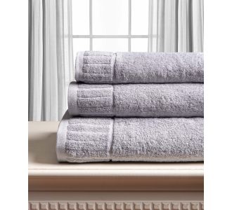 Βαμβακερή πετσέτα ΜΕΛΩΔΙΑ 600gsm (50cm x 100cm) light grey 5206978164569 SilkFashion |  Σετ Πετσέτες στο espiti