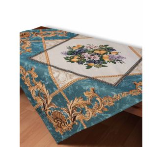 Τραπεζοκαρέ (140cm x 140cm) VERNA 5206978167362 SilkFashion |  Τραπεζομάντηλα στο espiti