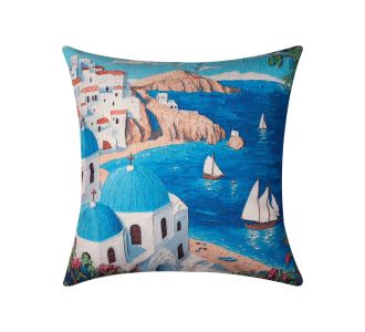 ΣΤΑΜΠΩΤΗ ΜΑΞΙΛΑΡΟΘΗΚΗ (45cm x 45cm) ks525 5206978121852 SilkFashion |  Μαξιλάρια διακοσμητικά στο espiti