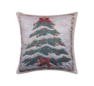 ΣΤΑΜΠΩΤΗ ΧΡΙΣΤΟΥΓΕΝΝΙΑΤΙΚΗ ΜΑΞΙΛΑΡΟΘΗΚΗ (45cm x 45cm) ks2026-10 5206978122798 SilkFashion |  Χριστουγεννιάτικα Μαξιλάρια στο espiti