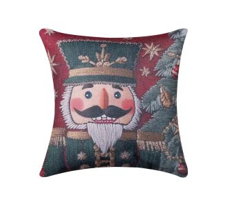 ΣΤΑΜΠΩΤΗ ΧΡΙΣΤΟΥΓΕΝΝΙΑΤΙΚΗ ΜΑΞΙΛΑΡΟΘΗΚΗ (45cm x 45cm) ks2026-24 5206978122934 SilkFashion |  Χριστουγεννιάτικα Μαξιλάρια στο espiti