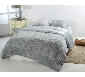 Κουβερτοπάπλωμα pv plush (240cm x 260cm) blue silver 5206978075629 SilkFashion |  Κουβερτοπαπλώματα  στο espiti