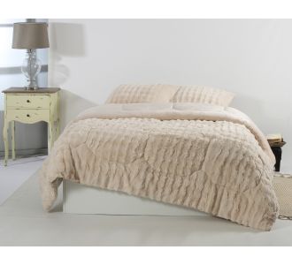 Κουβερτοπάπλωμα burble (240cm x 260cm +2 x50cm x 70cm) cream 5206978075933 SilkFashion |  Κουβερτοπαπλώματα  στο espiti